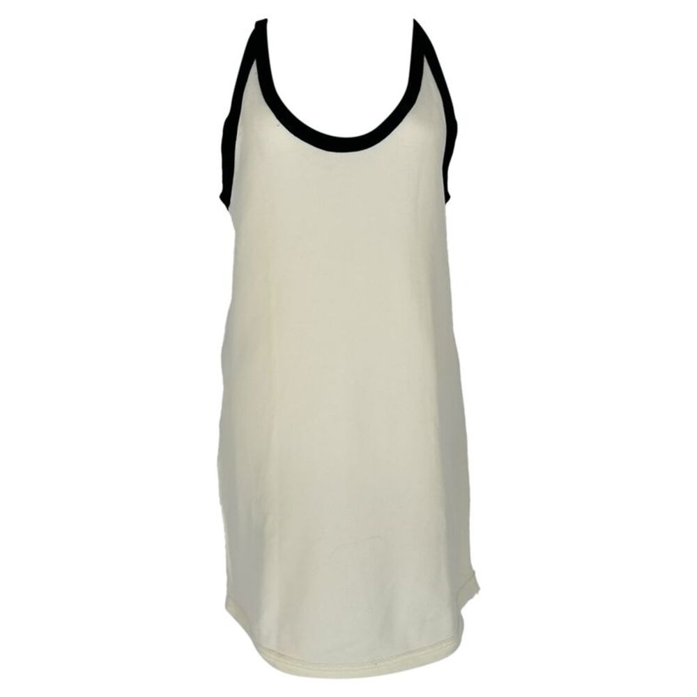 Marni Tank Mini Dress in Cream Cotton
